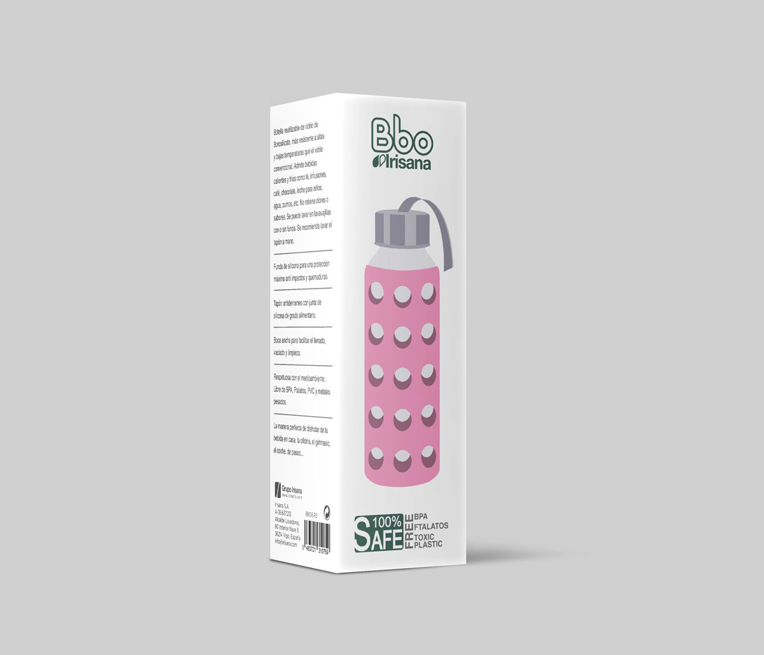 Packaging BBO Irisana Creaemos Estudio de Diseño Ana Collazo
