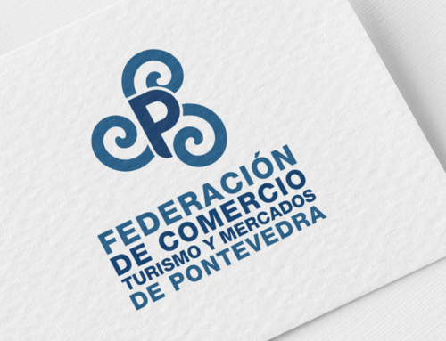 Identidad corporativa para la Federación Provincial de Comercio, Turismo y Mercados de Pontevedra